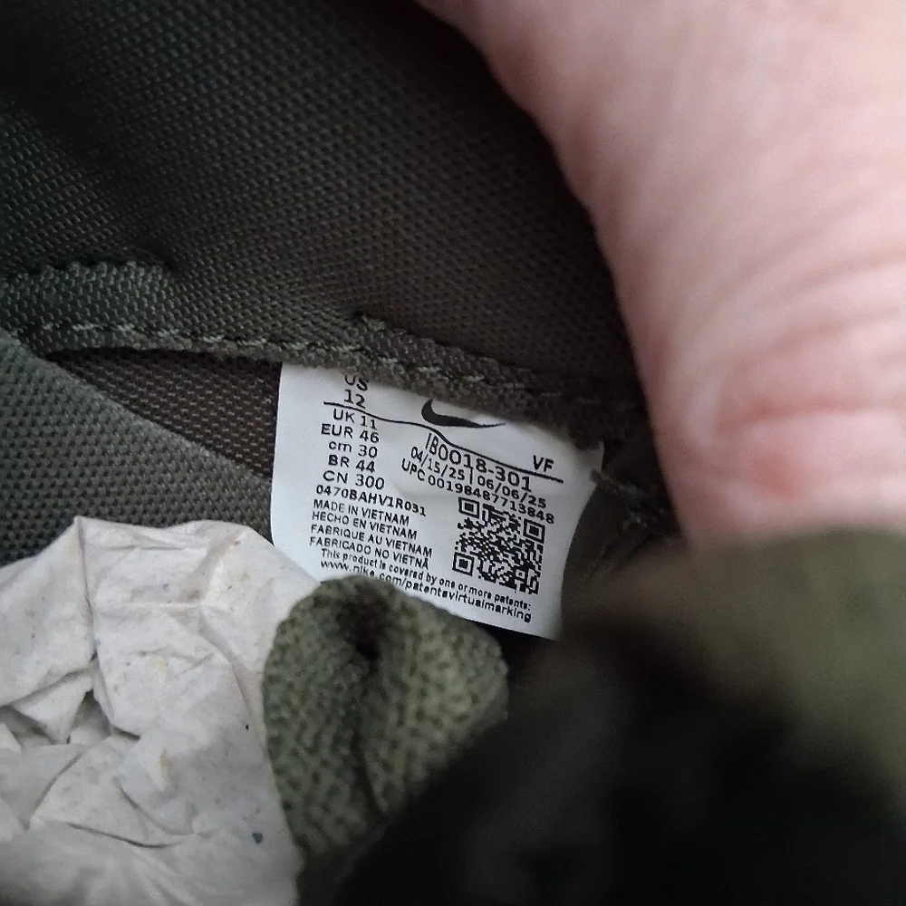 Nike Air Force One Low Kobe Bryant Forever Cargo Khaki - Picture 4 of 13
